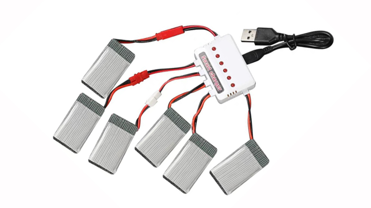 Balancing a LiPo battery with a balance charger to equalize cell-group voltages