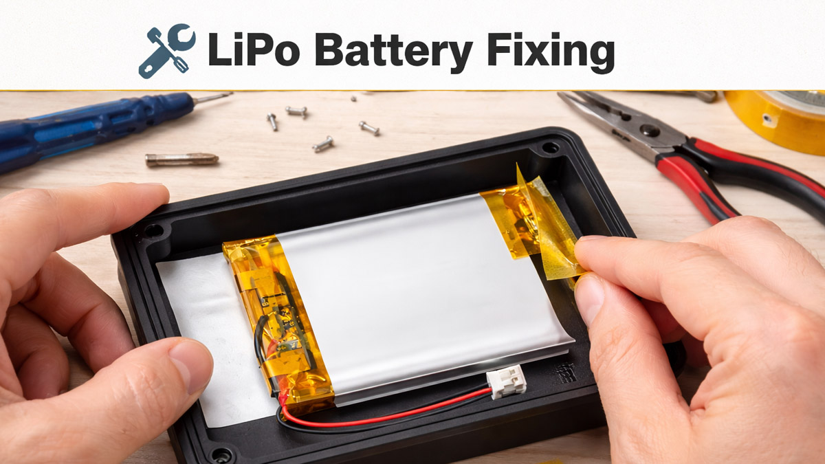 Fixing a dead LiPo battery by checking BMS output vs raw voltage and testing each cell group