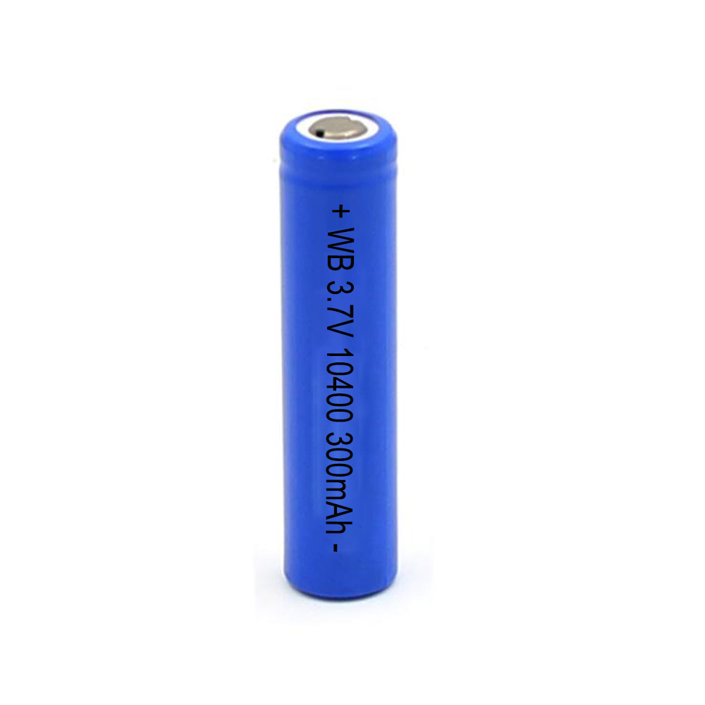 10400 300mAh 3.7V lithium battery cell