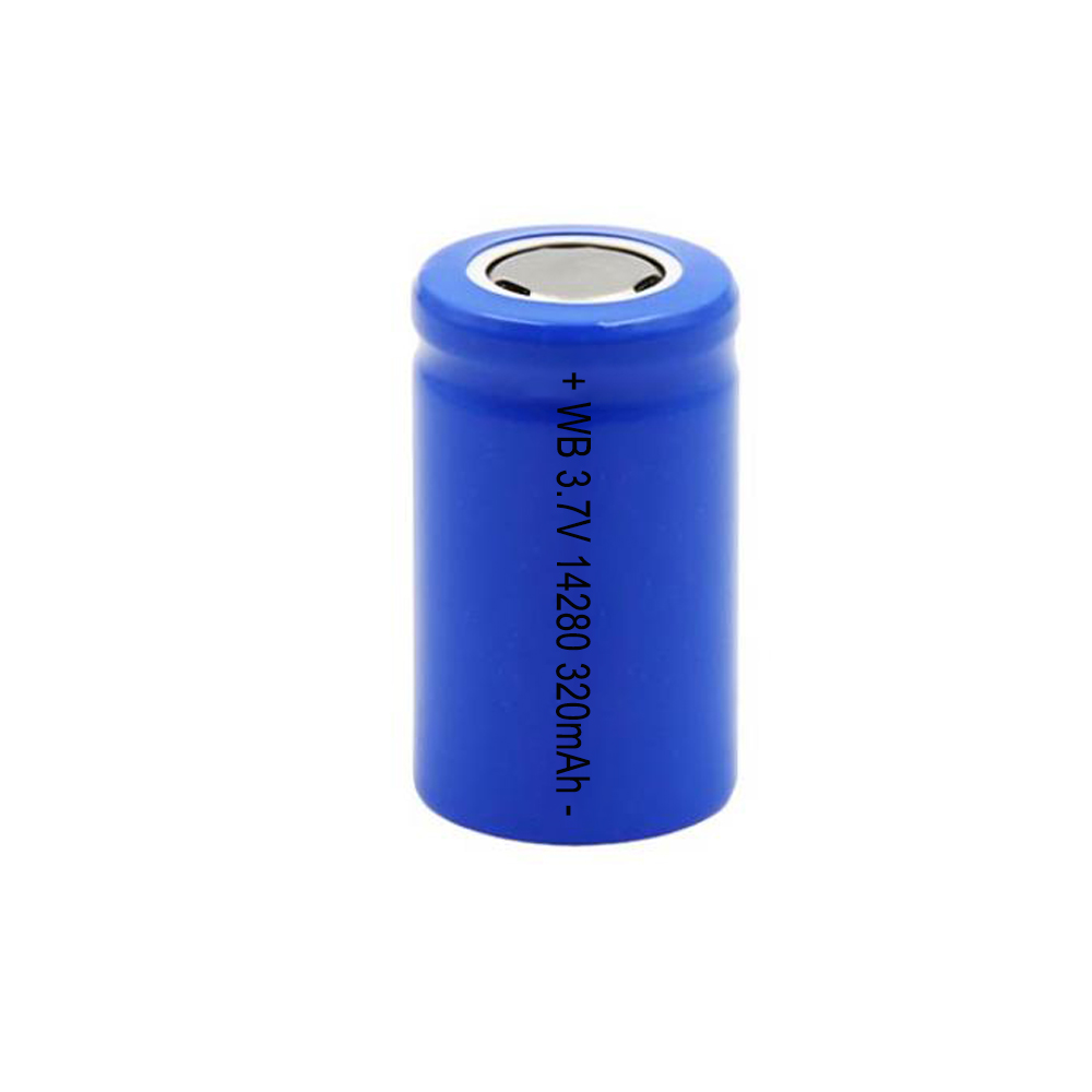 14280&nbsp;320mAh 3.7V lithium battery cell