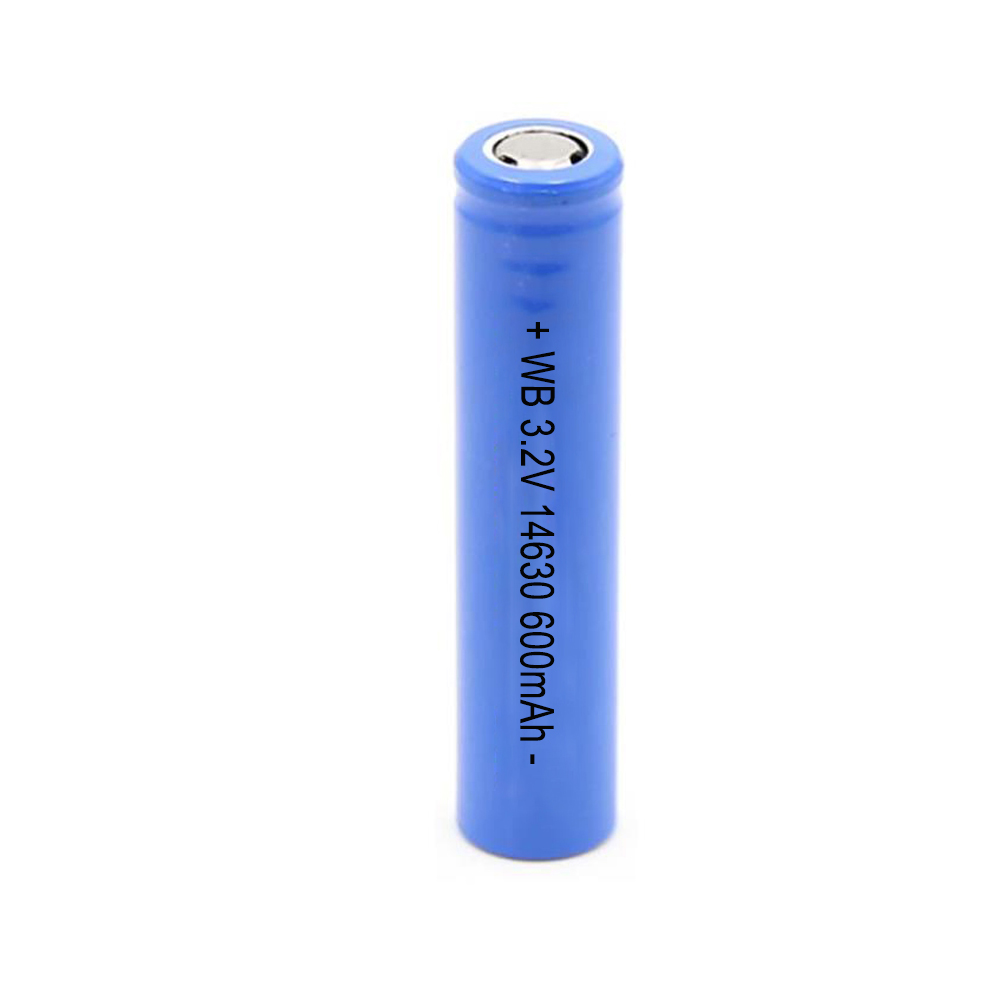 14630 600mAh&nbsp;3.2V Lifepo4 lithium battery cell
