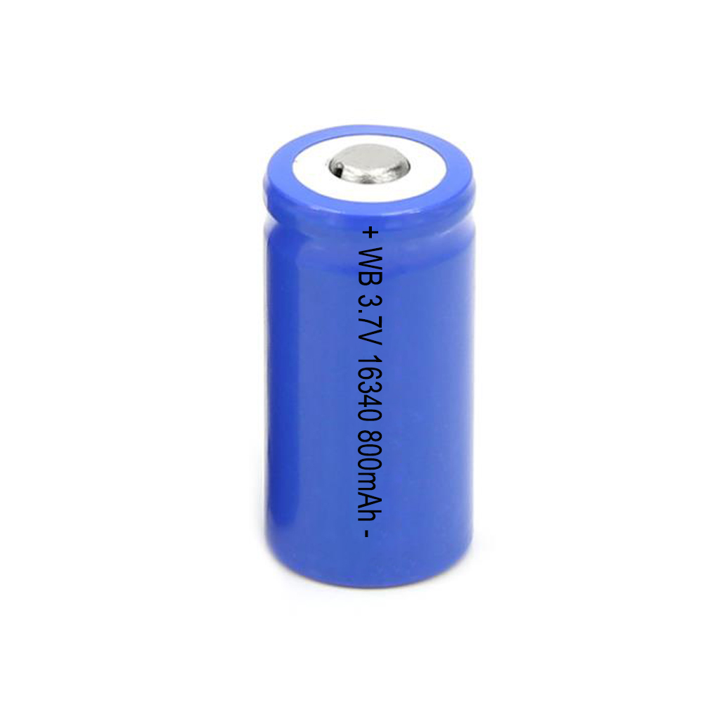 16340 800mAh 3.7V lithium battery cell