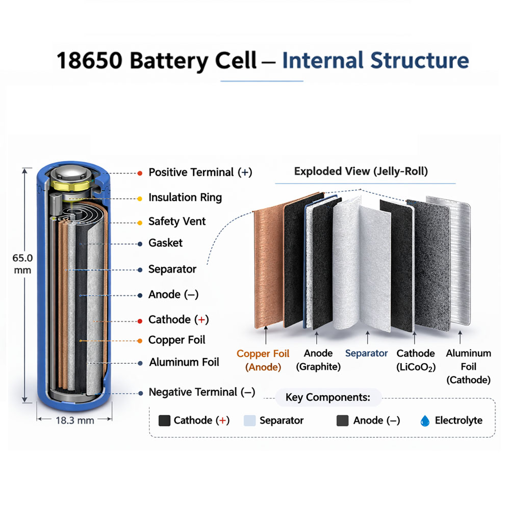 Complete Guide to 18650 Batteries: Voltage, Capacity, Safety, and More