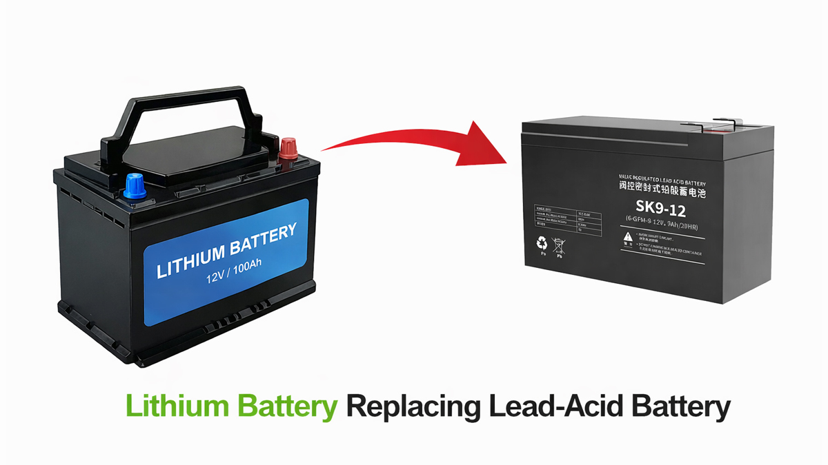 switching from lead-acid to lithium battery and what to consider before replacing