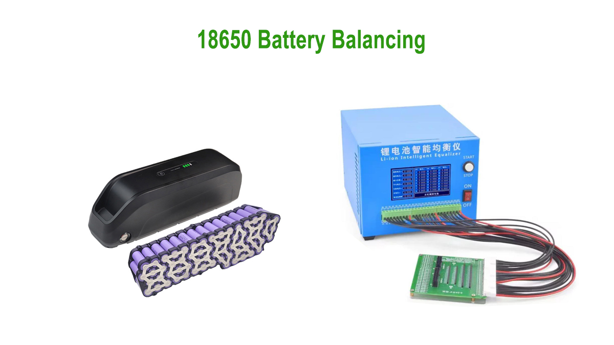 18650 battery balancing principle and balancing methods