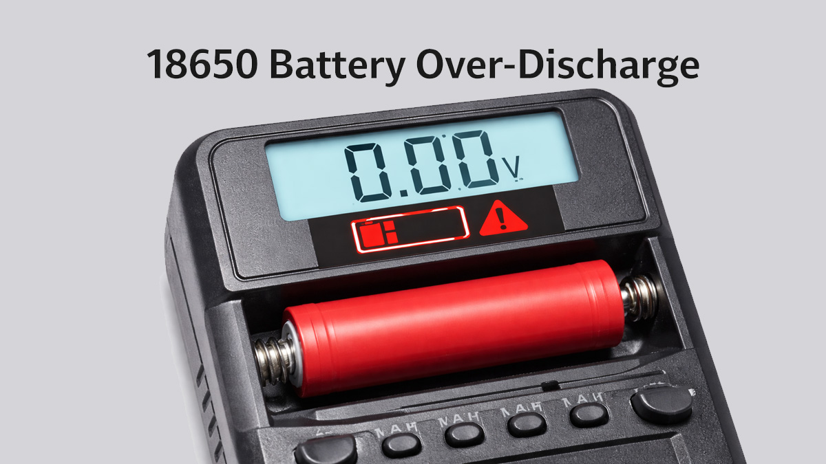 18650 over-discharge and low voltage causes, safety actions, and prevention tips