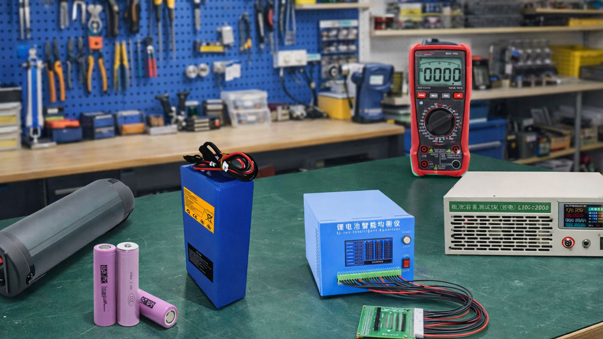 18650 battery testing including single cell testing and battery pack testing