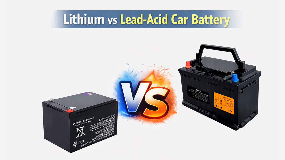 Lithium vs Lead-Acid (AGM) Car Batteries: Key Differences Explained