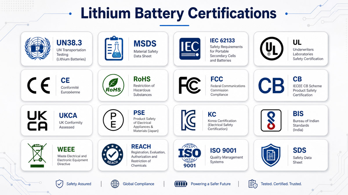 Lithium Battery Explained: Types, Sizes, Capacity, and Safety