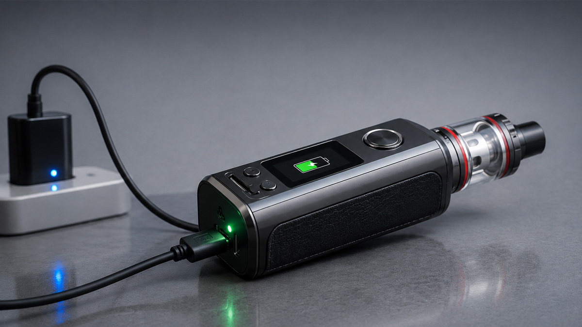 Vape battery charging time charging methods and charging frequency for lithium vape batteries