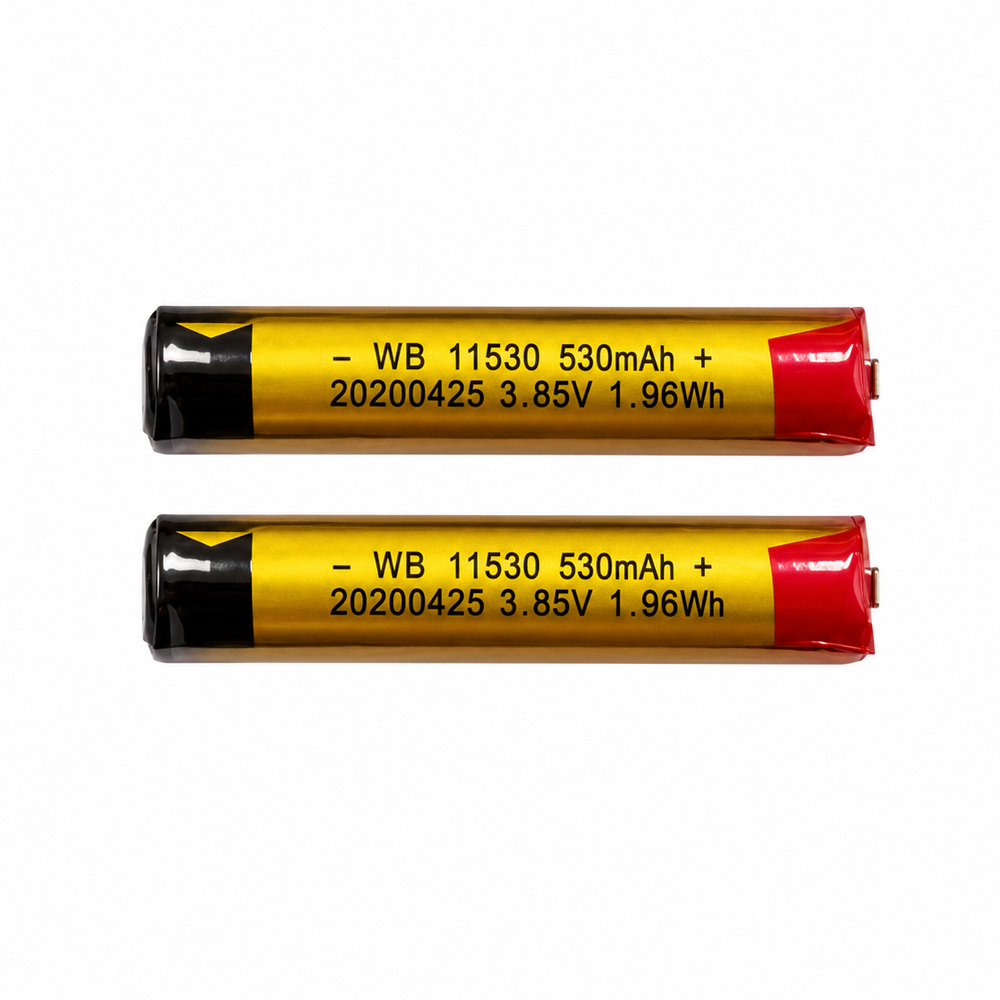 11530 530mAh vape battery