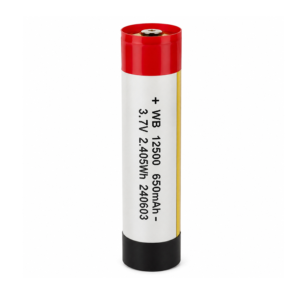12500 650mAh vape battery