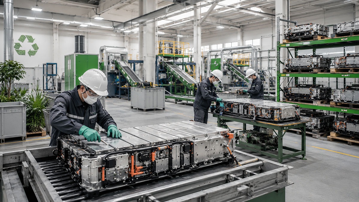 Toyota hybrid battery disposal and recycling through qualified collection channels