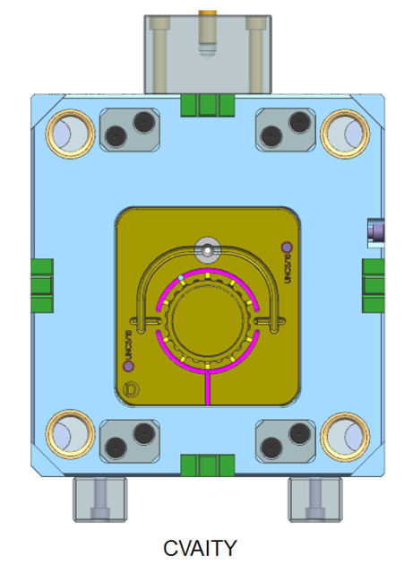 Bicycle booster plastic injection mold