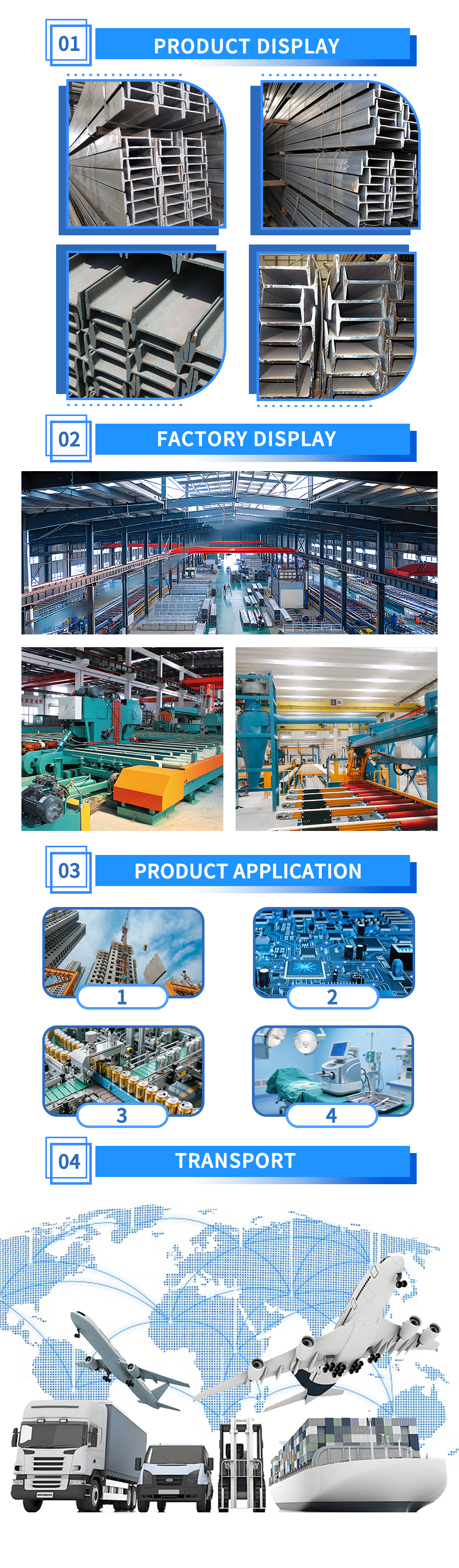 Stainless Steel I-beams