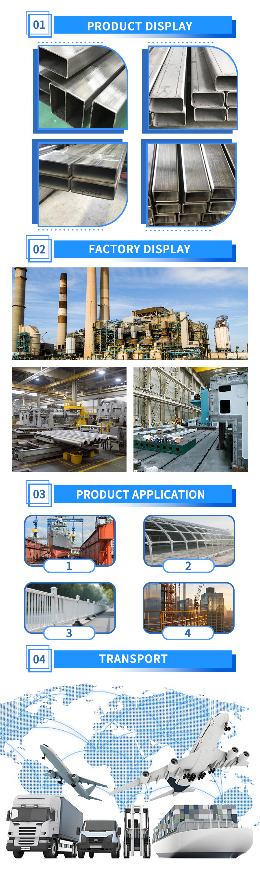 Stainless Steel Rectangular Tube