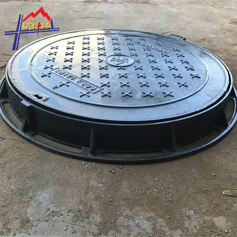 Cast iron manhole cover