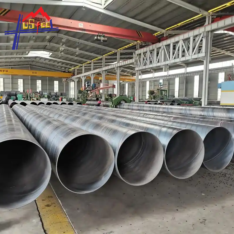 Welded steel pipe