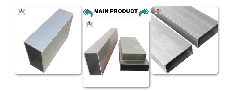 Pure Aluminum Rectangle Tube
