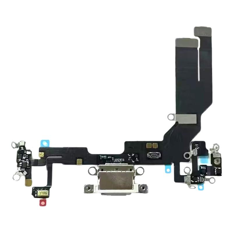 Charging Port Flex Cable for iPhone 16e WHITE Original New