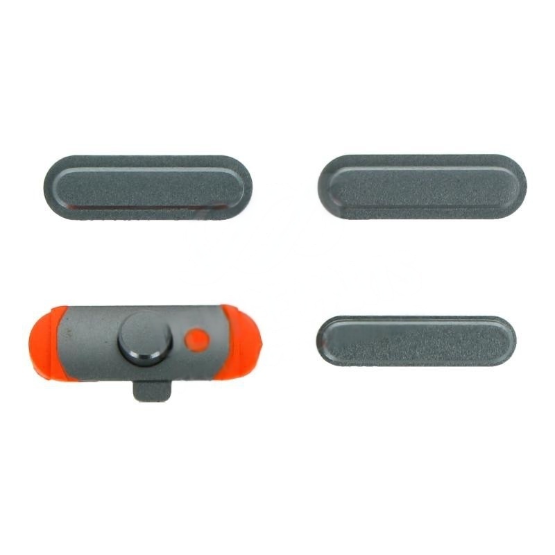 Power Volume Mute Buttons Keys Side Buttons for iPad Mini 2/Mini/Air/Mini 3/9.7 2017(5th)/9.7 2018(6th) Black Ori