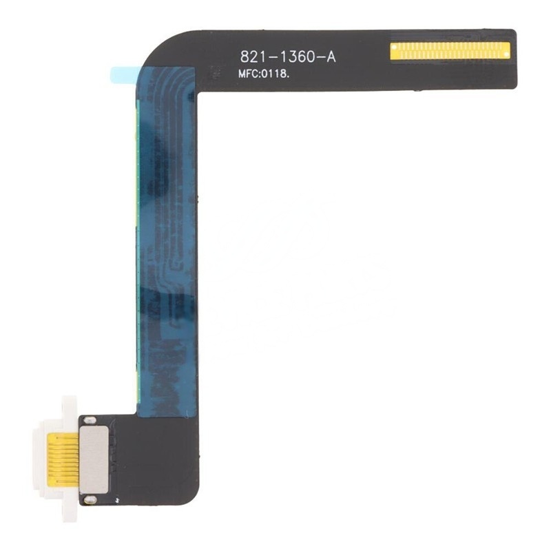 Charging Port Flex Cable for iPad 9.7 2017(iPad 5th)/9.7 2018(6th) White HQ