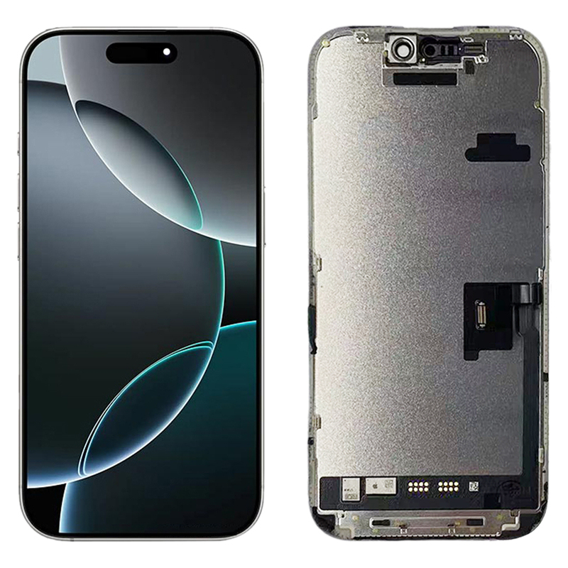 Screen Replacement for iPhone 16 Pro ZY Black Titanium Incell