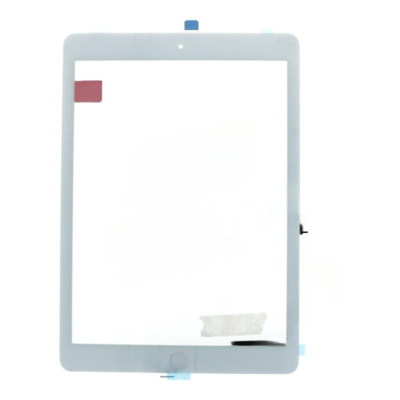 Touch Screen + Touch Screen Adhesive with Home Button Flex Cable for iPad Air White OEM