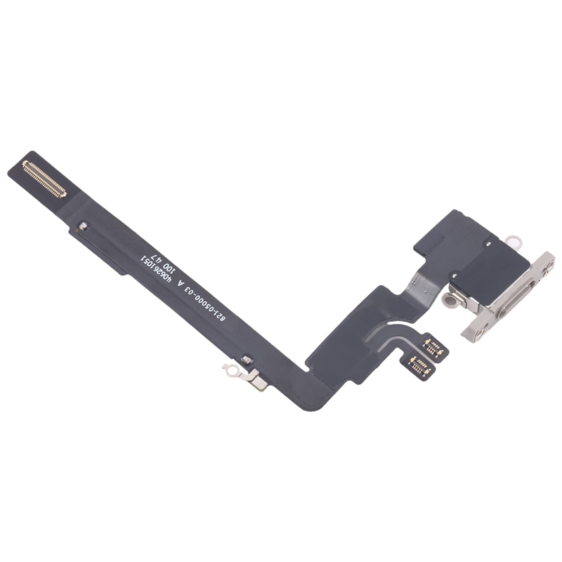 Charging Port Flex Cable for iPhone 16 Pro Max Natural Titanium Original Pulled