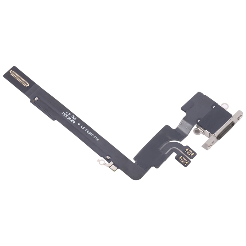 Charging Port Flex Cable for iPhone 16 Pro Max Black Titanium Original Pulled