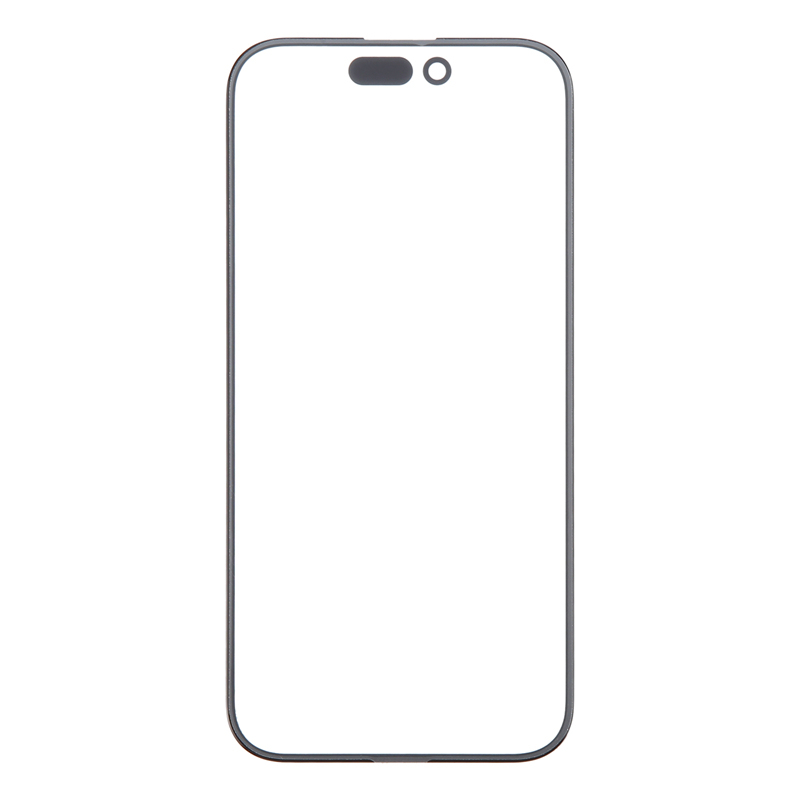 Glass Lens + OCA for iPhone 16 Plus Black HQ
