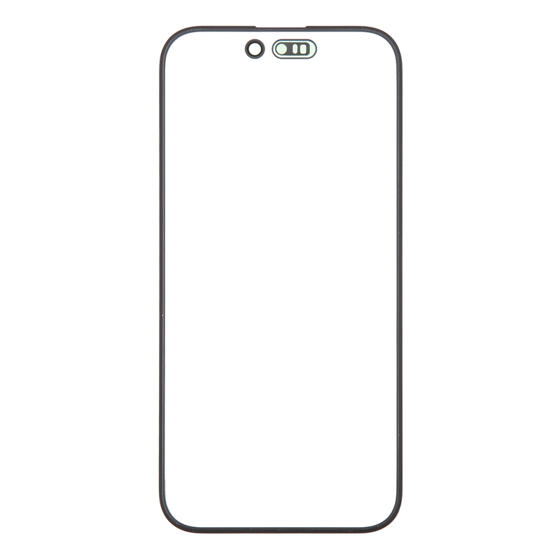 Glass Lens + OCA for iPhone 16 Plus Black HQ