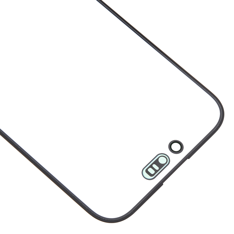 Glass Lens + OCA for iPhone 16 Plus Black HQ