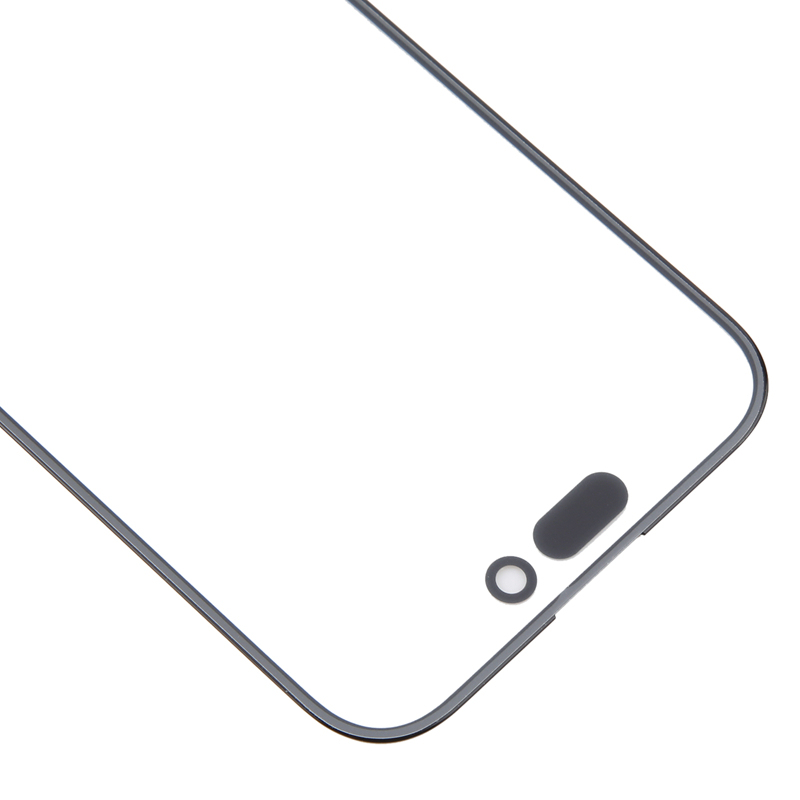 Glass Lens + OCA for iPhone 16 Plus Black HQ