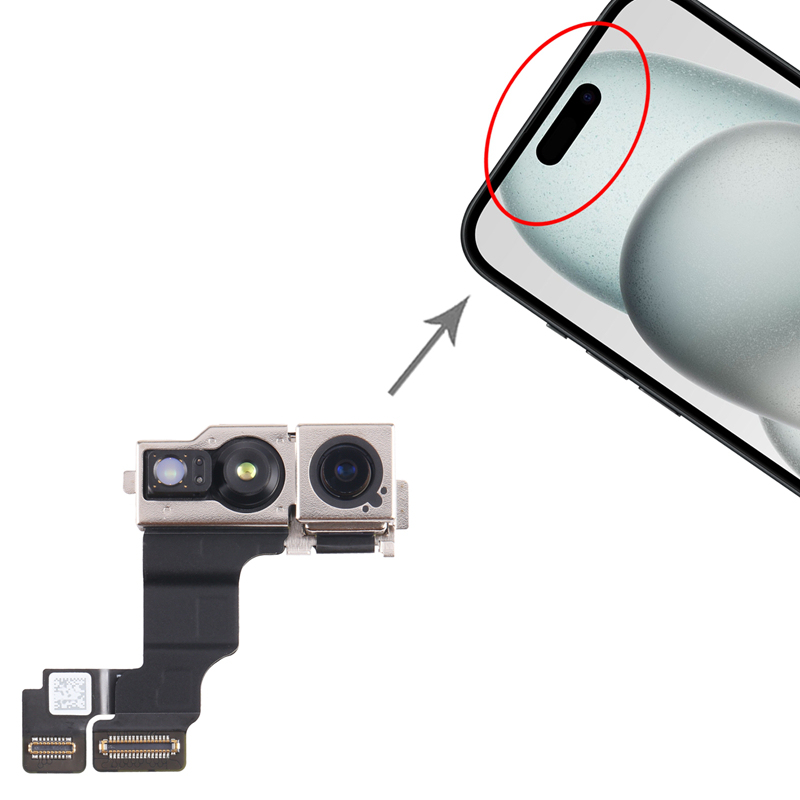 Front Camera with IR Camera for iPhone 15 Ori R