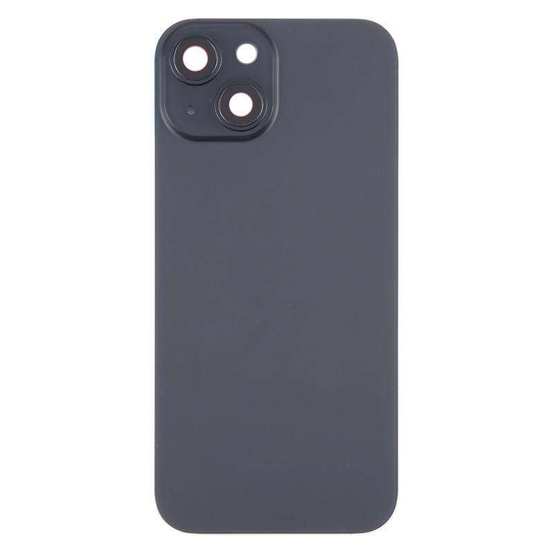 Battery Door + Back Camera Lens and Bezel with Magnetism Ring+Metal Plate for iPhone 15 without Logo OEM