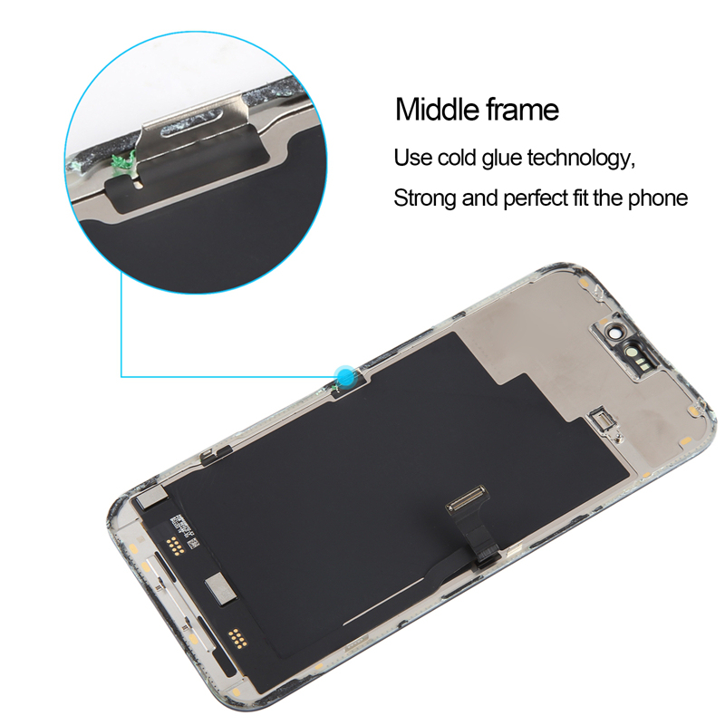 Screen Replacement for iPhone 15 Pro Max Black Original