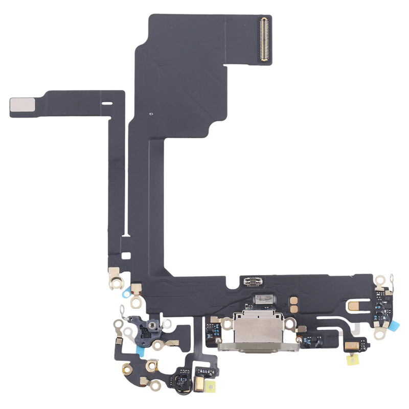 Charging Port Flex Cable for iPhone 15 Pro Natural Titanium HQ