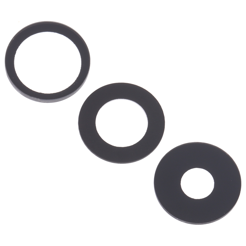 Back Camera Lens for iPhone 15 Pro Black HQ 3pcs in one set