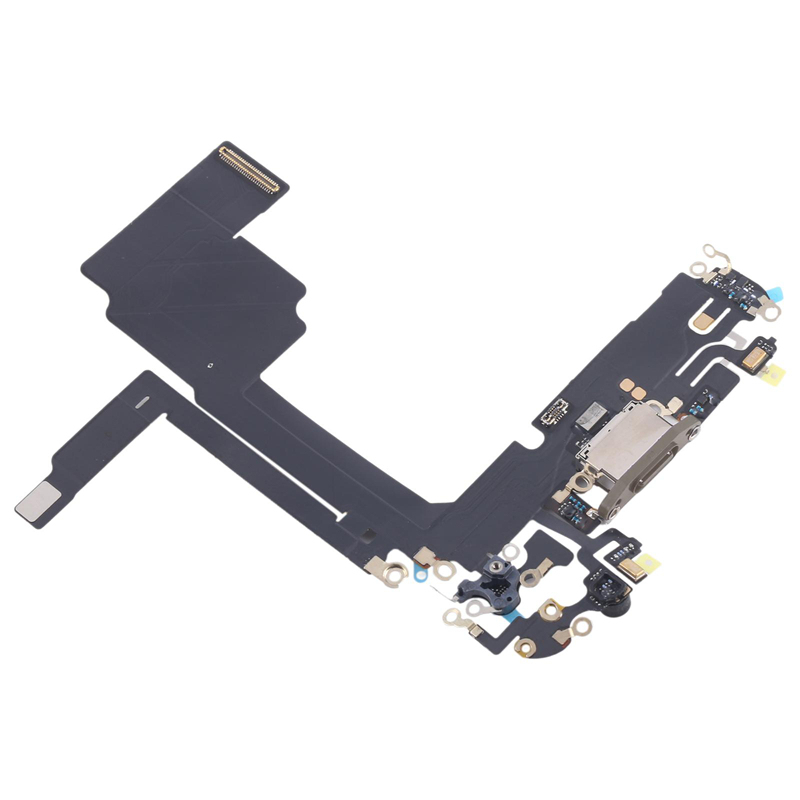 Charging Port Flex Cable for iPhone 15 Pro Natural Titanium HQ