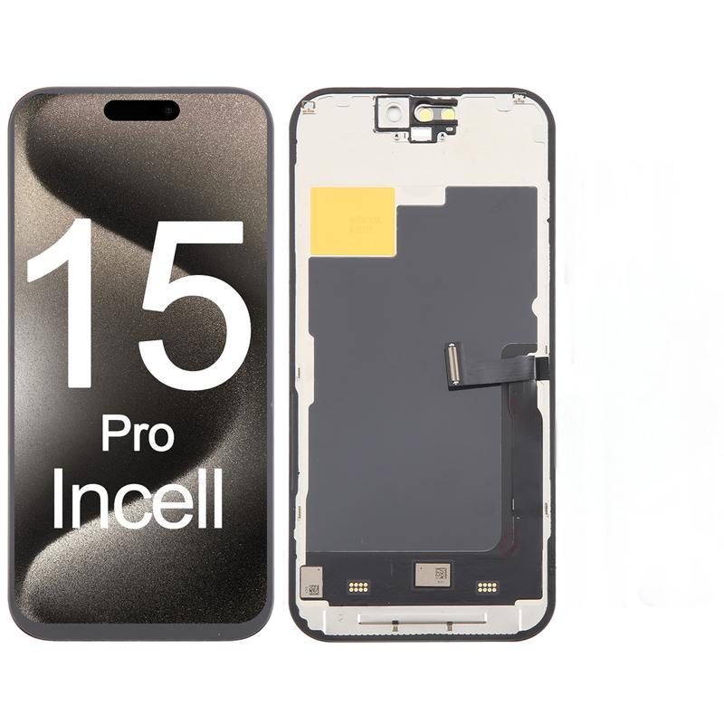 Screen Replacement for iPhone 15 Pro IC Removable Version ZY Black Incell
