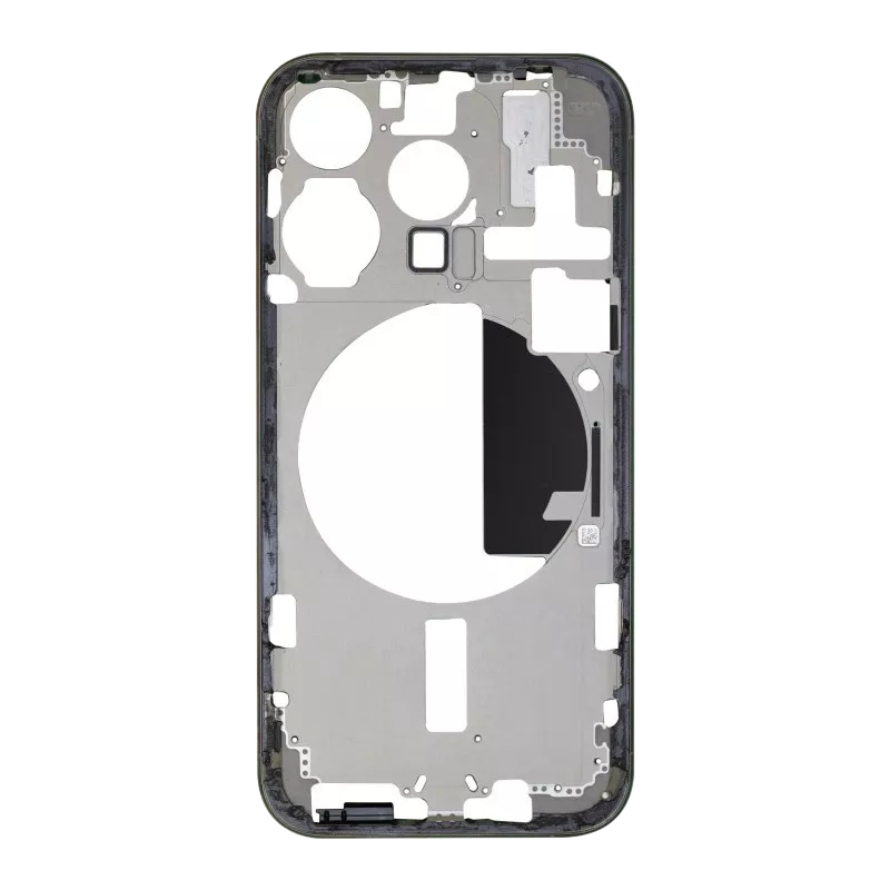 Middle Frame with Side Buttons + SIM Card Tray for iPhone 15 Pro A2848 USA Version Black Titanium OEM