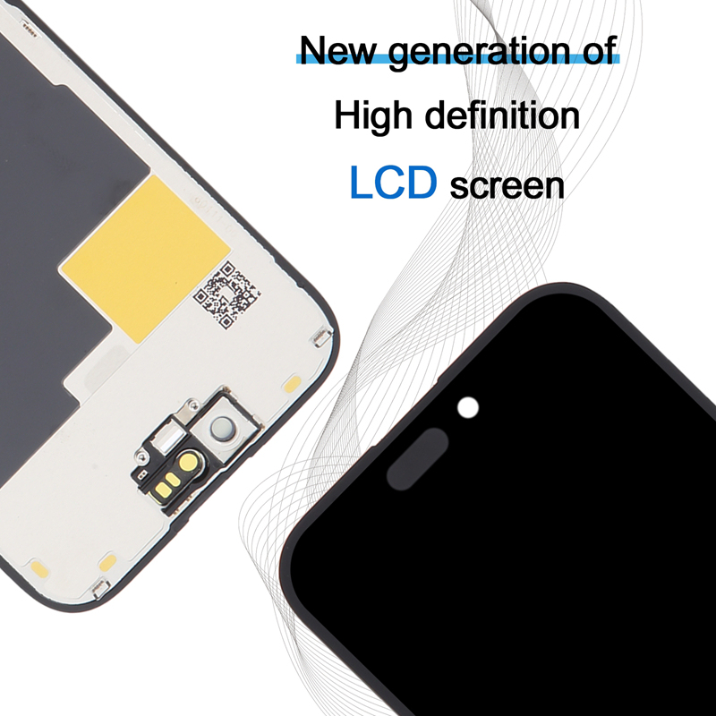 Screen Replacement for iPhone 15 Pro IC Removable Version JK Black Incell