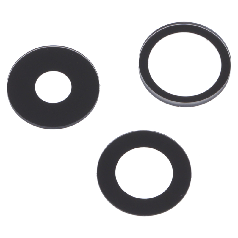 Back Camera Lens for iPhone 14 Pro/14 Pro Max Black HQ 3pcs in one set
