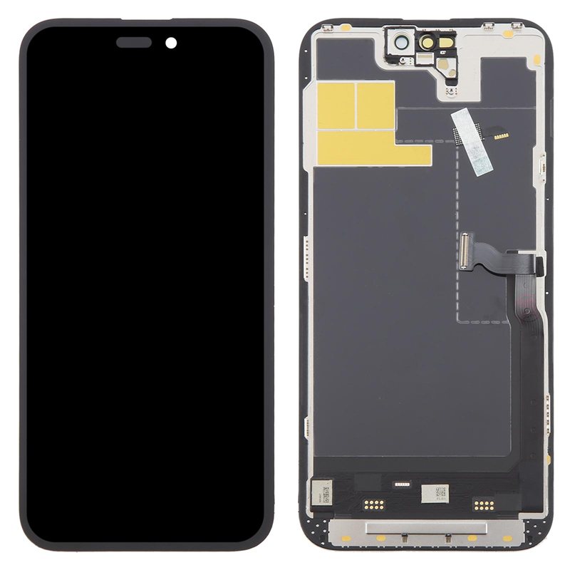 Screen Replacement for iPhone 14 Pro Max IC Removable Version RJ 120Hz Soft OLED Black HQ