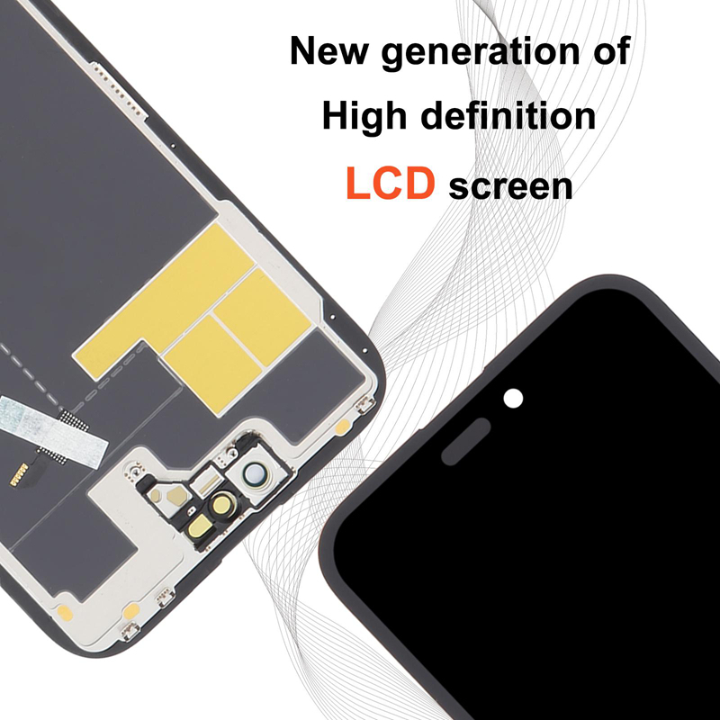 Screen Replacement for iPhone 14 Pro Max IC Removable Version RJ 120Hz Soft OLED Black HQ