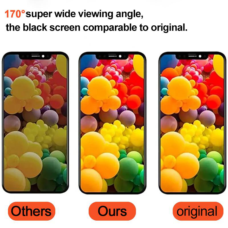 Screen Replacement for iPhone 14 Pro Max IC Removable Version RJ 120Hz Soft OLED Black HQ