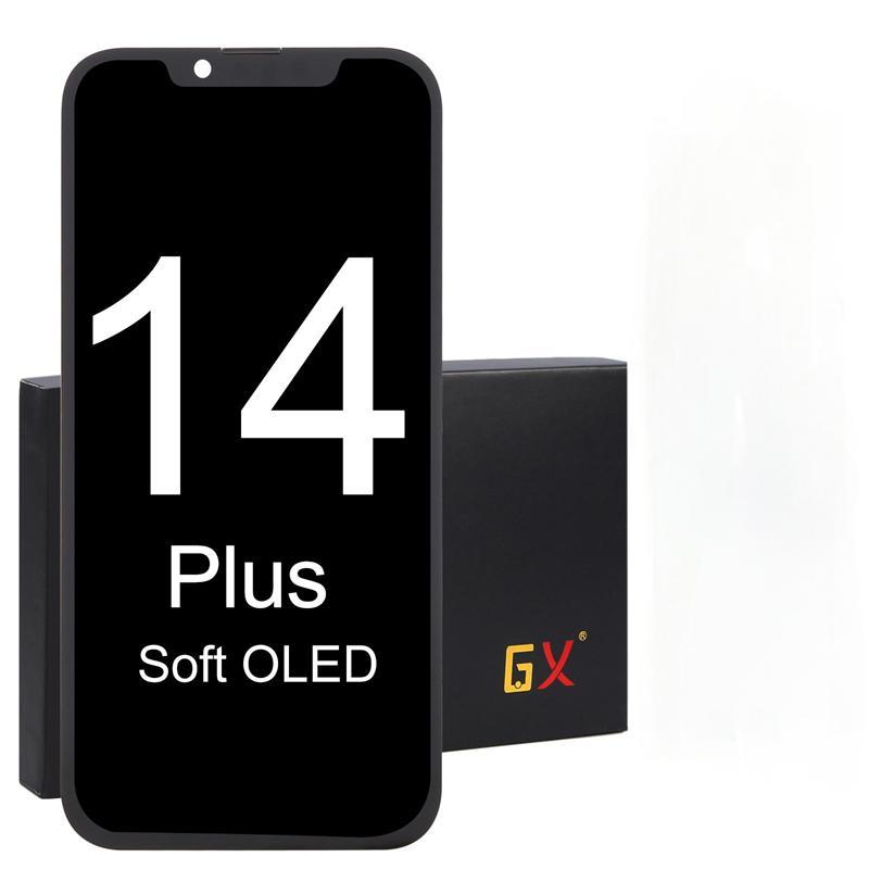 Screen Replacement for iPhone 14 Plus IC Removable Version GX Soft OLED Black HQ