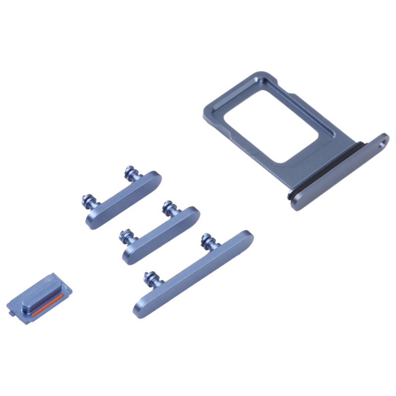 SIM Card Tray for iPhone 14/14 Plus Single Card Version Blue Ori