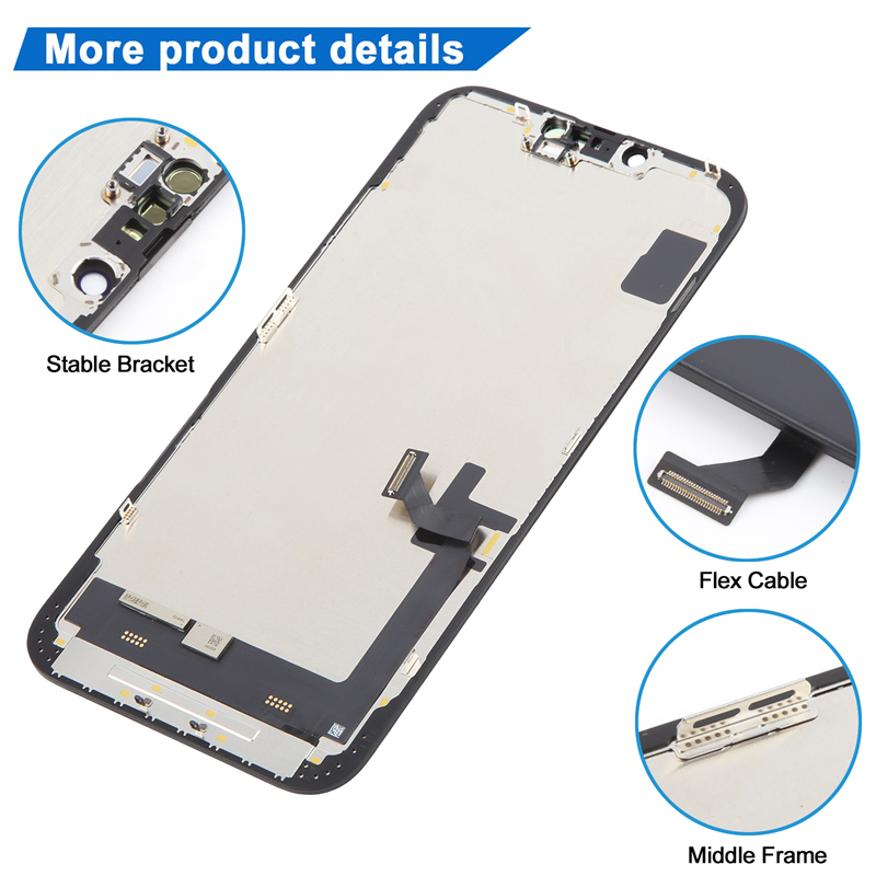 Screen Replacement for iPhone 14 Plus ZY Black Incell